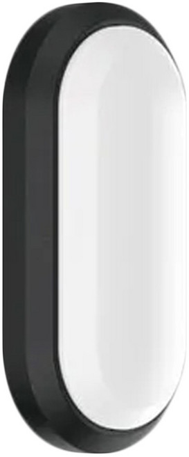 DANCELIGHT 舞光 16W 白鯨防水壁燈 白光 6500K 265 x 135 x 45mm 1盒, 黑色