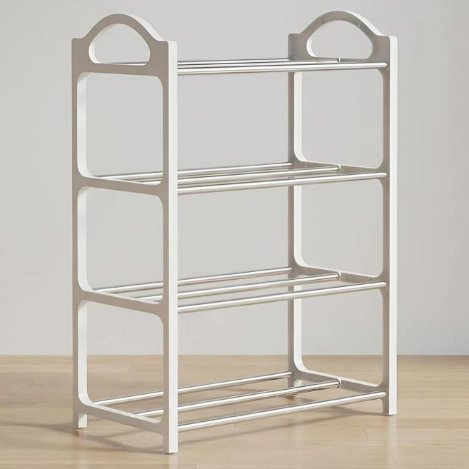 파르바 공간활용 다용도 신발장 정리대, 화이트, 1개