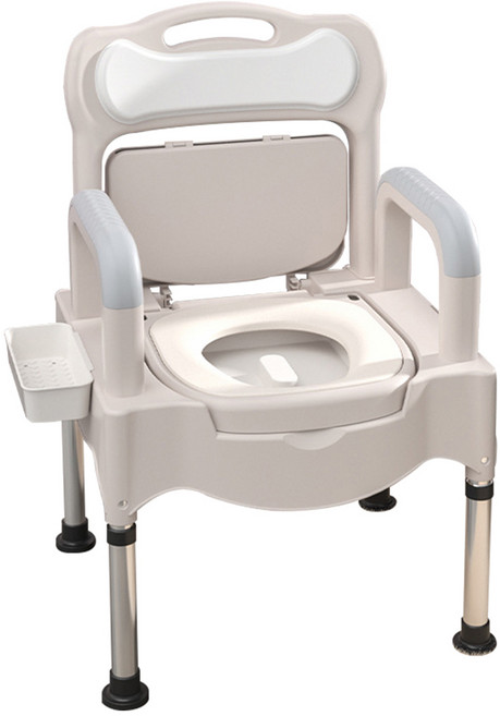 Daybyday 이동식 좌변기 휴대용 변기의자, 아이보리