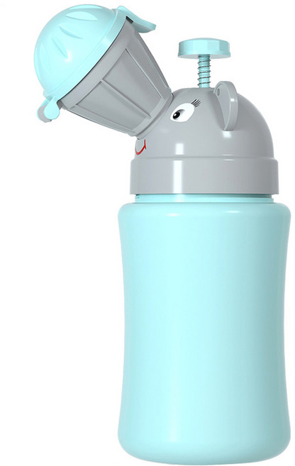 베이비플라넷 남아용 휴대용 소변기, 민트