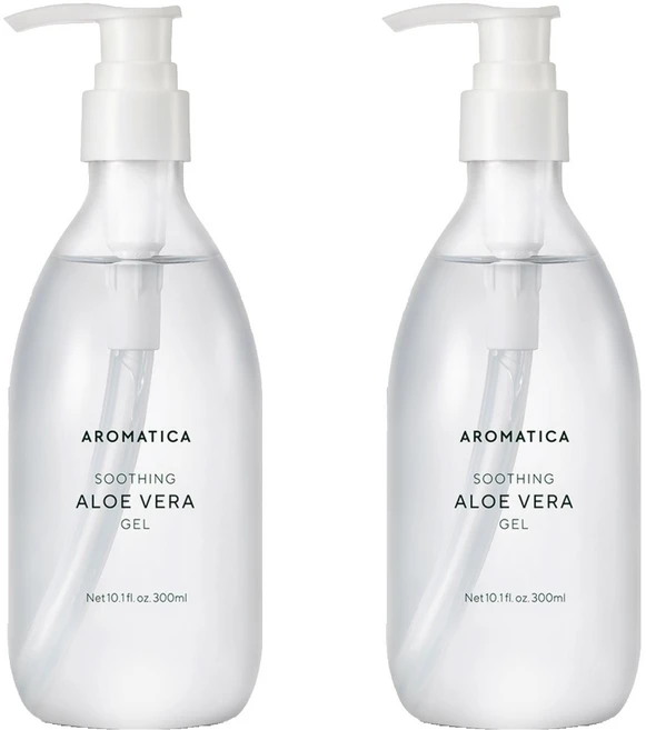 아로마티카 수딩 알로에 베라 젤, 300ml, 2개 - 쿠팡