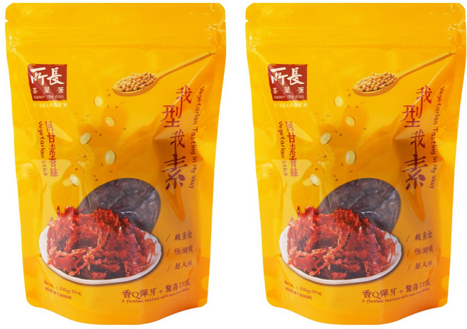 所長茶葉蛋 回甘素香絲, 100g, 2包