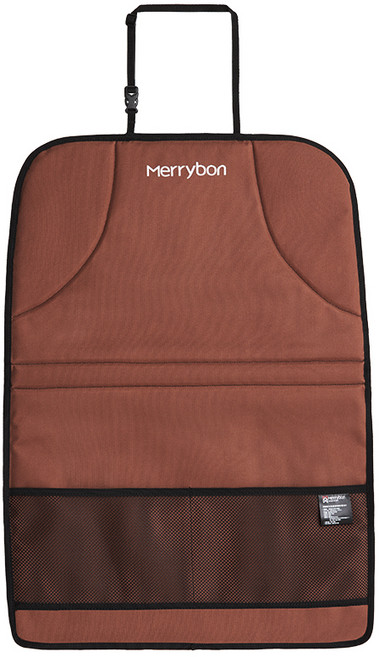 메리본 킥매트 카시트 보호매트, 멜란지 브라운, 1개