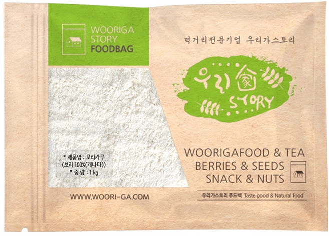 우리가스토리 보리가루, 1개, 1kg