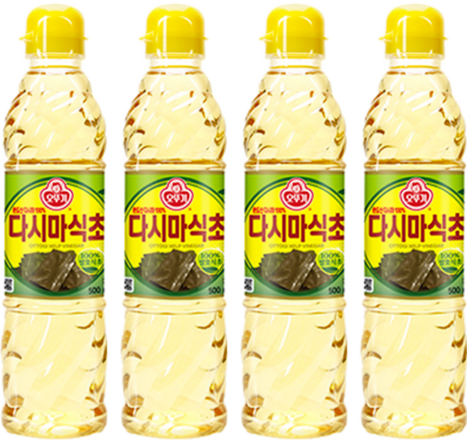 오뚜기 다시마식초, 500ml, 4개