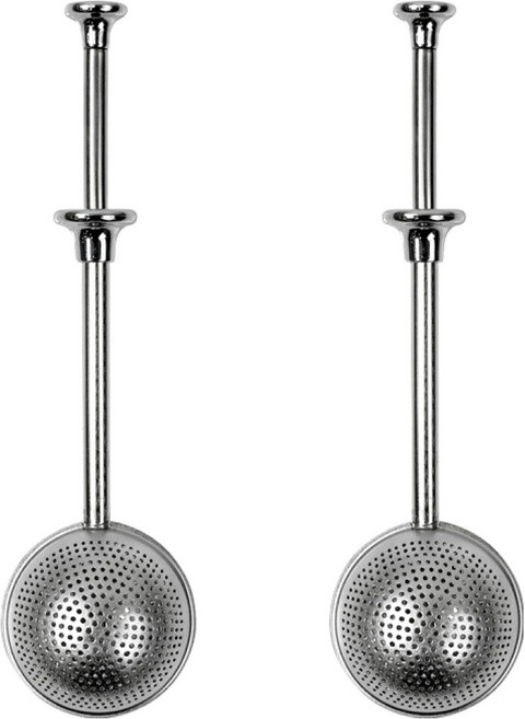 키친유 스텐 차거름망 티볼 스트레이너, 2개