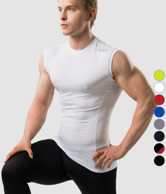 아르메데스 남성용 냉감 기능성 쿨 언더레이어 민소매나시 AR-121