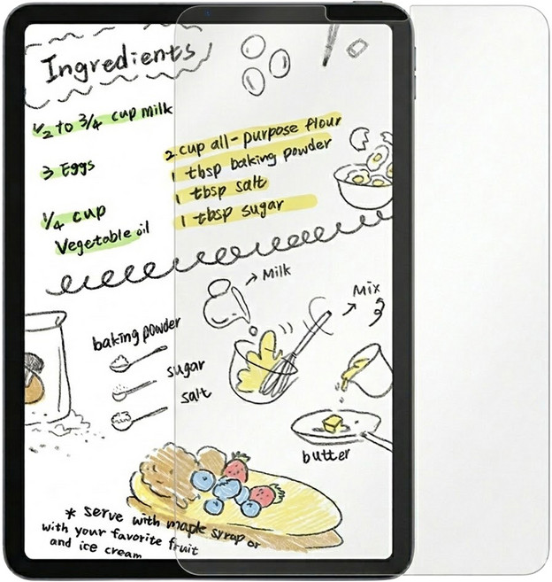 SwitchEasy 魚骨牌 PaperLike 經典版 類紙膜, 透明色, 1個