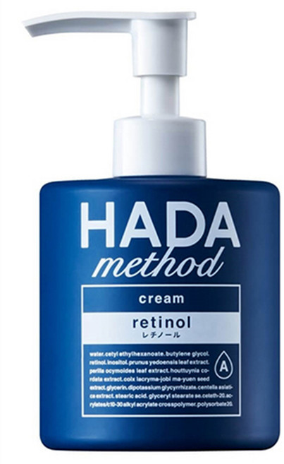 HADA method A醇保養乳液-緊緻肌膚、深層保濕、全身適用, 250ml, 1瓶