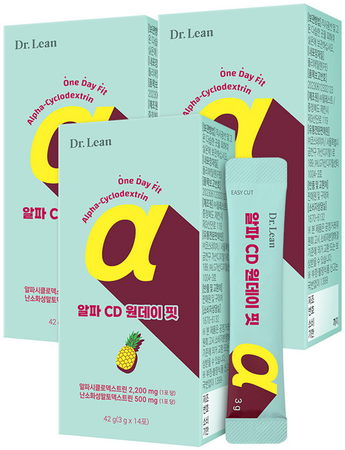닥터린 알파 CD 원데이 핏 14p, 42g, 3개