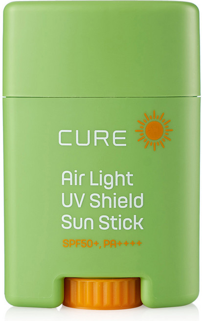 김정문알로에 큐어 에어라이트 UV 쉴드 선스틱 SPF50+ PA++++, 20g, 1개
