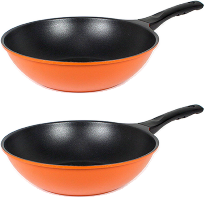 키친아트 뉴본 다이아몬드 궁중팬, 28cm, 2개