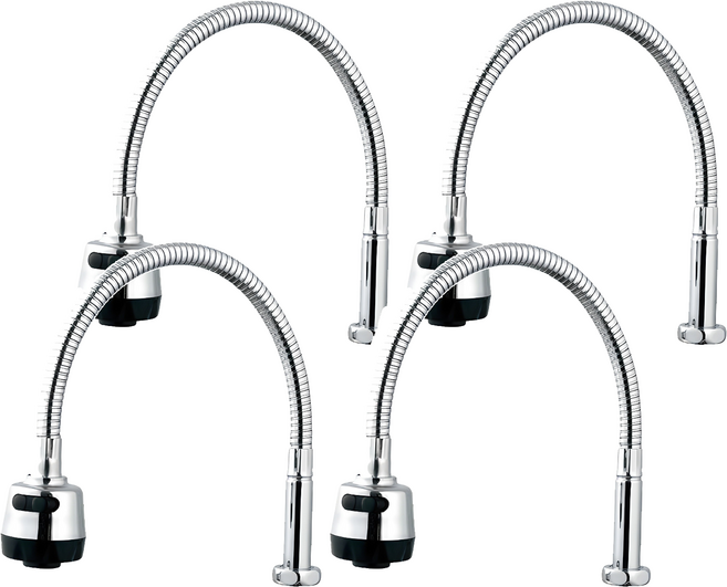 교체용 코브라 일체형 주방수전, 4개