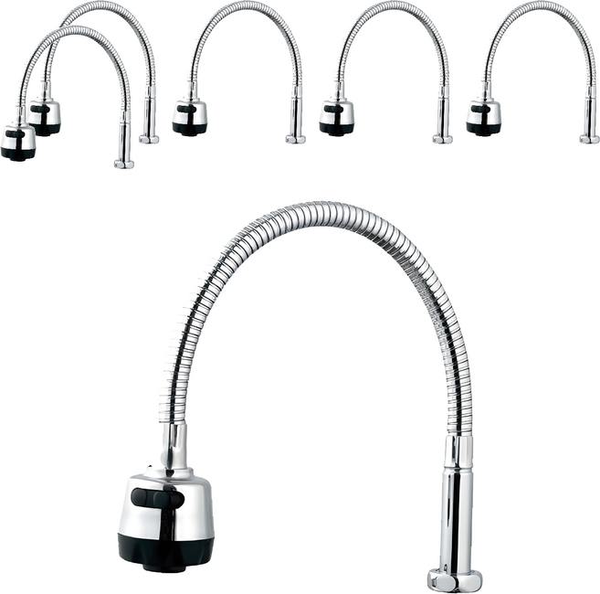 교체용 코브라 일체형 주방수전, 6개