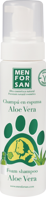 MEN FOR SAN 貓用乾洗蘆薈慕斯 0920, 1個, 200ml