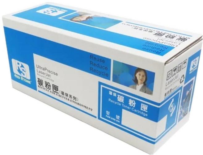 RED STONE 紅石 HP W2090環保碳粉匣, 黑色, 1個