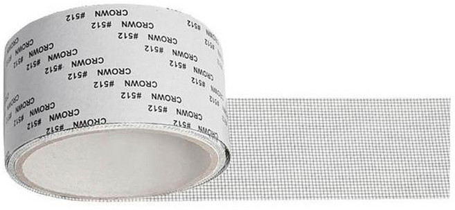 玻璃纖維紗窗修補貼, 灰色