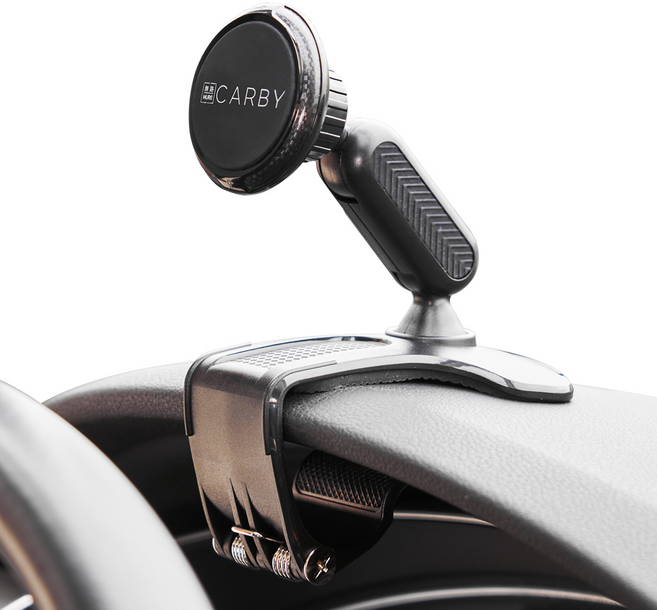 무로 카바이 차량용 자석거치대, 1개, 블랙