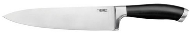 THERMOS 膳魔師 捷利主廚刀 SUS420J2不銹鋼, 黑色, 1支