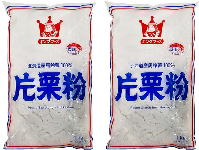 King Foods 王印 片栗粉, 1000g, 2包