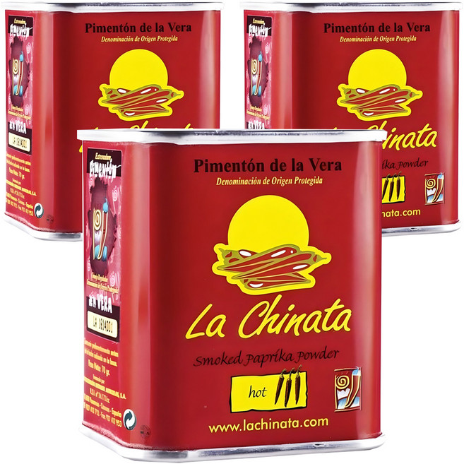 라치나타 핫 훈제 파프리카파우더, 70g, 3개