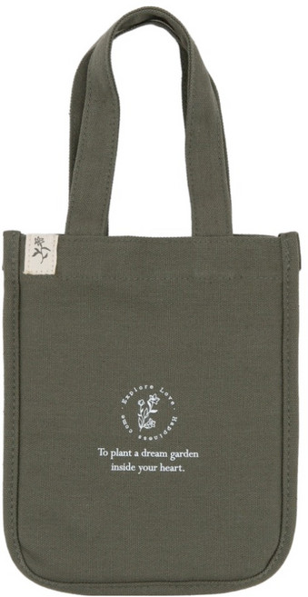 Oolab 良杯製所 小莊園簡約日常帆布提袋, 森林綠, 1個