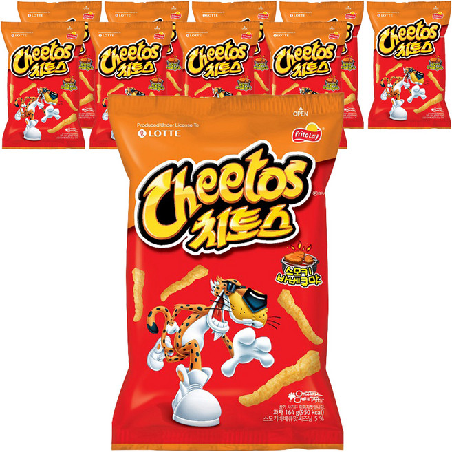 치토스 바베큐맛, 164g, 10개