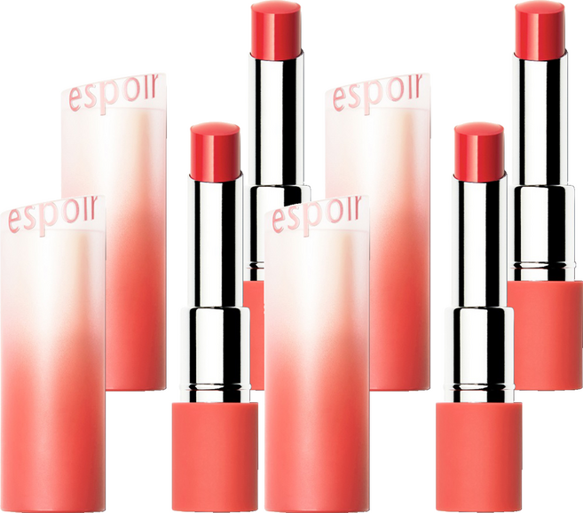 에스쁘아 노웨어 볼륨매트 립스틱, 4개, 코랄커드