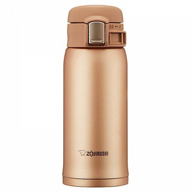ZOJIRUSHI 象印 不鏽鋼真空保溫杯, 香檳金, 360ml, 1個