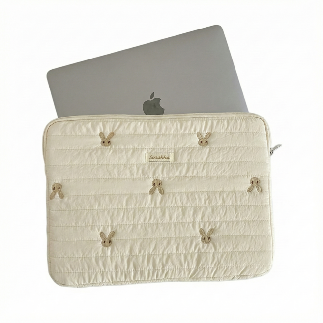 지피코 아이패드 파우치 태블릿 가방 11인치, 토끼, 1개