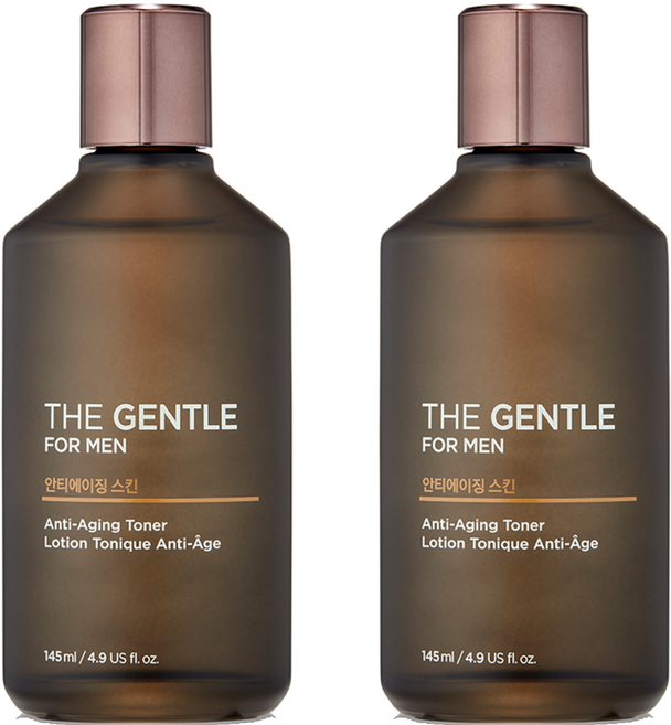 더페이스샵 더젠틀 포맨 안티에이징 스킨, 145ml, 2개