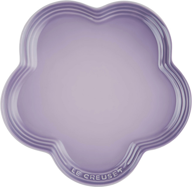 LE CREUSET 花型盤, 藍鈴紫, 1個