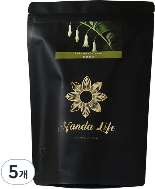 난다라이프 둥굴레차, 1g, 50개입, 5개