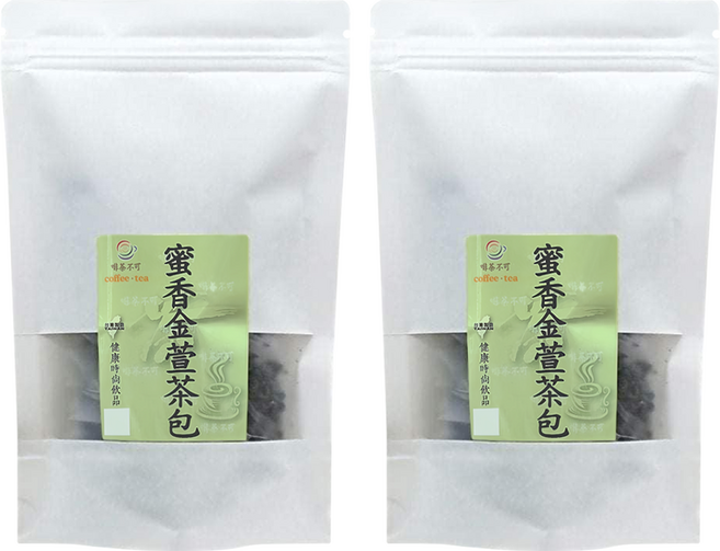 啡茶不可 蜜香金萱茶包, 3.5g, 20入, 2袋