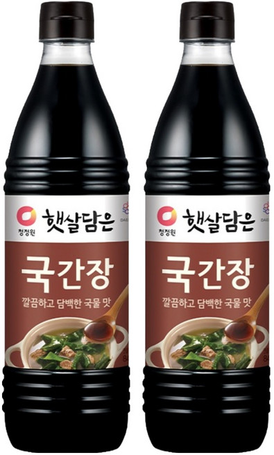 햇살담은 국간장, 840ml, 2개