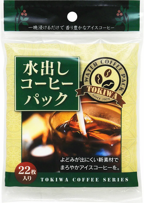 TOKIWA 工業 冷萃咖啡袋 TKW-M001, 11 x 10.5cm, 22入, 1包