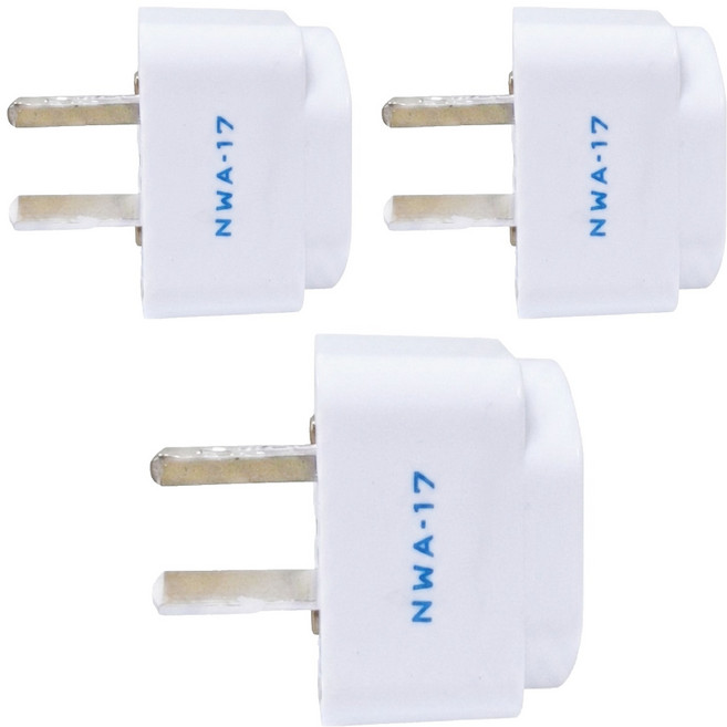 Kinyo 轉換接頭, 白色, 3個, 28mm