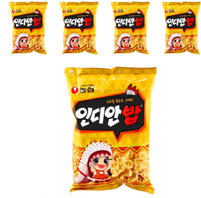 인디안밥, 83g, 5개