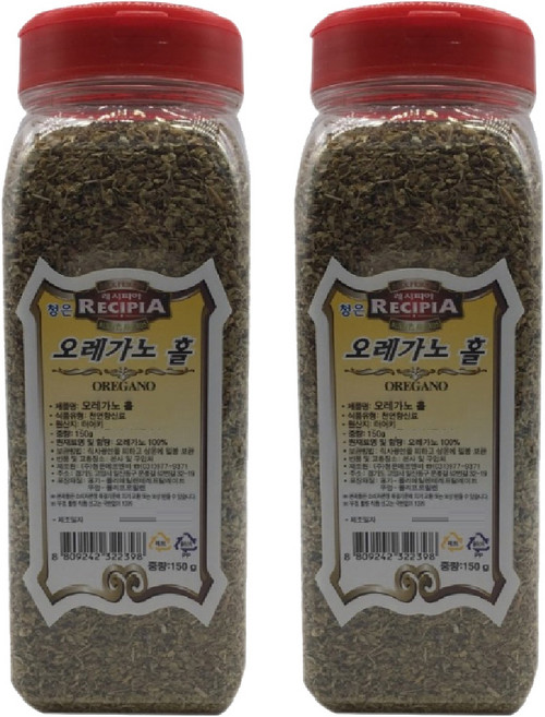 청은 오레가노 홀, 150g, 2개
