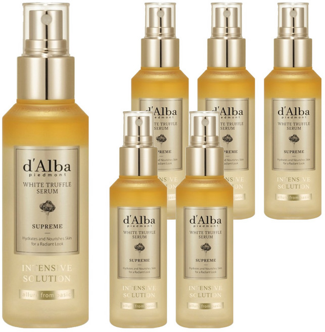 [비건뷰티] 달바 화이트 트러플 수프림 인텐시브 세럼, 100ml, 6개
