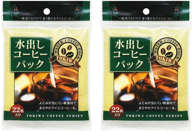 TOKIWA 工業 冷萃咖啡袋 TKW-M001, 11 x 10.5cm, 22入, 2包