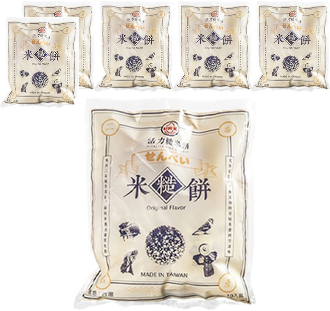 SWEET RICE 好田米 活力糙米餅, 100g, 6袋