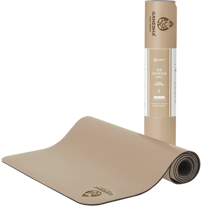 가네샤요가프랍스 가네샤 요가매트 울트라컴포트 6mm, Milk Sand, 1개