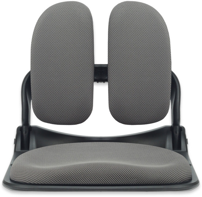 체어클럽 이편한 접이식 듀얼 좌식의자, 그레이