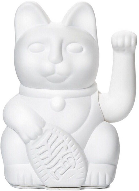 DONKEY 幸運繽紛招財貓 - 白色 15cm