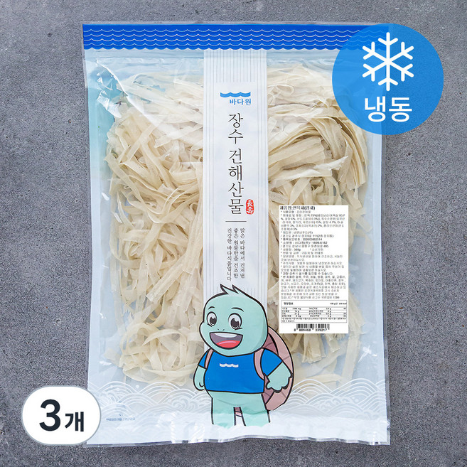 바다원 명엽채 (냉동), 500g, 3개