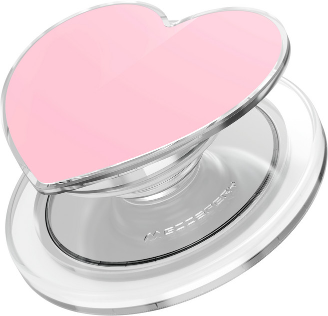 구스페리 하트 맥세이프 톡 휴대폰 거치대, 핑크, 1개