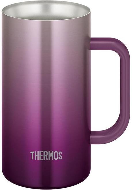 THERMOS 膳魔師 不銹鋼冰沁馬克杯 720ml, 紫色, 1個