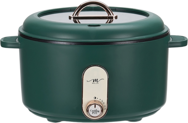 MOLIJIA 魔力家 多功能不沾電鋼鍋 3公升大容量 高質感湯鍋 不沾塗層內鍋, BY011025