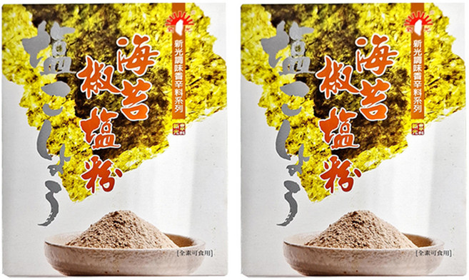 新光洋菜 海苔椒鹽粉, 600g, 2盒